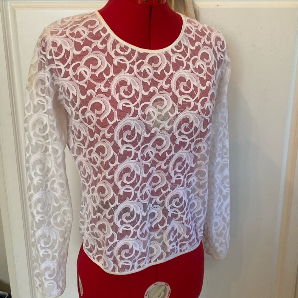 New Lacy top